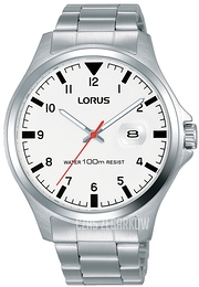 Lorus Classic Biały/Stal Ø42 mm RH965KX9