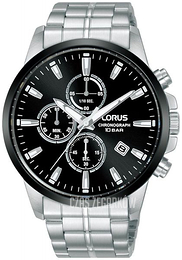 Lorus Sport Czarny/Stal Ø42 mm RM385HX9