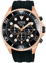 Lorus Sports Czarny/Guma Ø43 mm RT322GX9