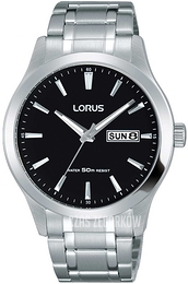 Lorus Classic Czarny/Stal Ø39 mm RXN23DX9