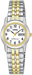 Lorus Classic Biały/Stal w odcieniu złota Ø24 mm RXU11AX9