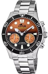 Lotus Conntected Pomarańczowy/Stal Ø44.5 mm 18800/8