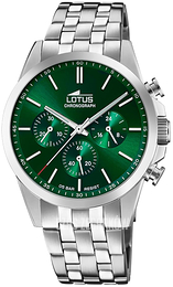 Lotus Chrono Zielony/Stal Ø41 mm 18989/3