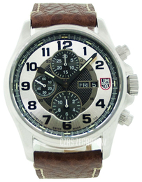 Luminox Field Srebrny/Skóra Ø48 mm A.1869