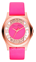Marc by Marc Jacobs Henry Różowy/Skóra Ø40 mm MBM1243