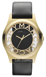 Marc by Marc Jacobs Henry Czarny/Skóra Ø40 mm MBM1246