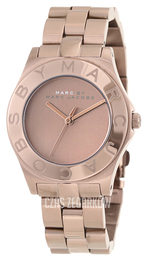 Marc by Marc Jacobs Blade Różowe złoto/Stal w kolorze różowego złota Ø36.5 mm MBM3128