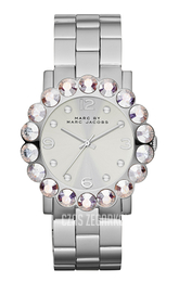 Marc by Marc Jacobs Amy Scallop Srebrny/Stal Ø36.5 mm MBM3222