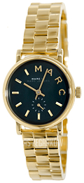 Marc by Marc Jacobs Baker Zielony/Stal w odcieniu złota Ø28 mm MBM3249