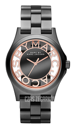 Marc by Marc Jacobs Henry Skeleton Szary/Stal Ø40 mm MBM3254