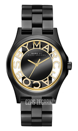 Marc by Marc Jacobs Henry Skeleton Czarny/Stal Ø40 mm MBM3255