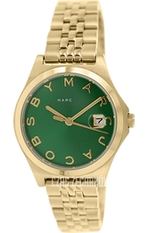 Marc by Marc Jacobs Zielony/Stal w odcieniu złota Ø31 mm MBM3323