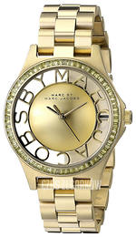 Marc by Marc Jacobs Henry Żółte złoto/Stal w odcieniu złota Ø34 mm MBM3338