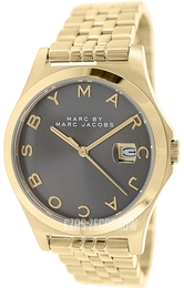 Marc by Marc Jacobs Szary/Stal w odcieniu złota Ø36 mm MBM3349