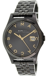 Marc by Marc Jacobs Czarny/Stal Ø36 mm MBM3354