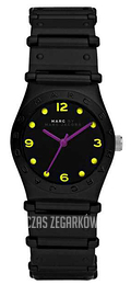 Marc by Marc Jacobs Jorie Czarny/Aluminium Ø28 mm MBM3512