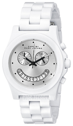 Marc by Marc Jacobs Srebrny/Plastik Ø41 mm MBM4573