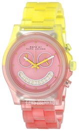 Marc by Marc Jacobs Różowy/Stal Ø41 mm MBM4576