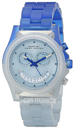 Marc by Marc Jacobs Niebieski/Stal Ø41 mm MBM4577