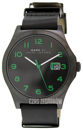 Marc by Marc Jacobs Czarny/Skóra Ø43 mm MBM5062