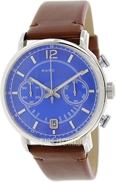 Marc by Marc Jacobs Niebieski/Skóra Ø41 mm MBM5066