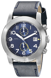 Marc by Marc Jacobs Niebieski/Skóra Ø46 mm MBM5084