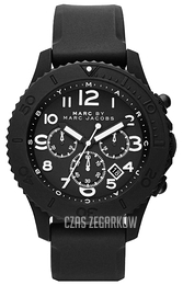 Marc by Marc Jacobs Czarny/Skóra Ø46 mm MBM5528