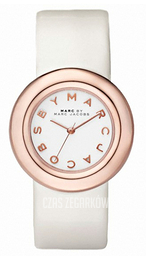 Marc by Marc Jacobs Amy Biały/Skóra Ø35 mm MBM8556