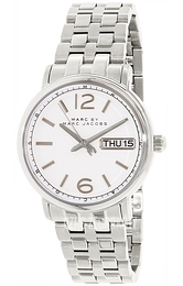 Marc by Marc Jacobs Dress Srebrny/Stal Ø38 mm MBM8646