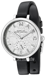 Marc by Marc Jacobs Dress Srebrny/Skóra Ø36 mm MJ1419