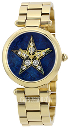 Marc by Marc Jacobs Dress Niebieski/Stal w odcieniu złota Ø34 mm MJ3478