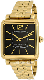 Marc by Marc Jacobs Dress Czarny/Stal w odcieniu złota MJ3516