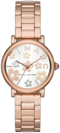 Marc by Marc Jacobs Classic Srebrny/Stal w kolorze różowego złota Ø28 mm MJ3582