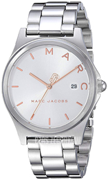 Marc by Marc Jacobs Srebrny/Stal Ø38 mm MJ3583