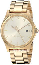 Marc by Marc Jacobs Szampański/Stal w odcieniu złota Ø38 mm MJ3584