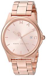 Marc by Marc Jacobs Henry Różowe złoto/Stal w kolorze różowego złota Ø36 mm MJ3585