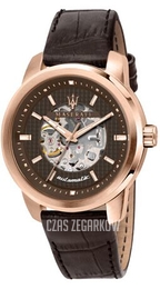 Maserati Successo Brązowy/Skóra Ø45 mm R8821121001