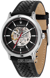 Maserati Legend Czarny/Skóra Ø42 mm R8821138002