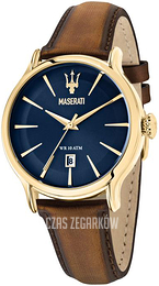 Maserati Epoca Niebieski/Skóra Ø42 mm R8851118012