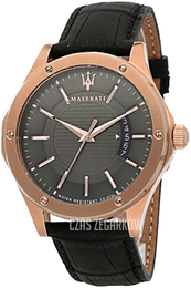 Maserati Circuito Szary/Skóra Ø42 mm R8851127001