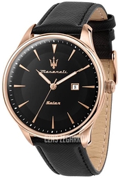 Maserati Tradizione Czarny/Skóra Ø45 mm R8851146001