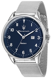 Maserati Tradizione Niebieski/Stal Ø45 mm R8851146002