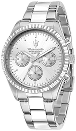 Maserati Competizione Srebrny/Stal Ø43 mm R8853100041