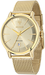 Maserati Epoca Szampański/Stal w odcieniu złota Ø42 mm R8853118003