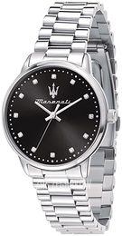 Maserati Tradizione Czarny/Stal Ø36 mm R8853147504