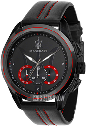 Maserati Traguardo Czarny/Skóra Ø45 mm R8871612023