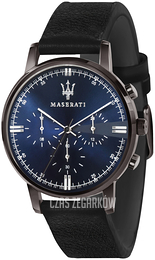 Maserati Eleganza Niebieski/Skóra Ø42 mm R8871630002