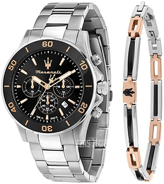 Maserati Competizione Czarny/Stal Ø43 mm R8873600001