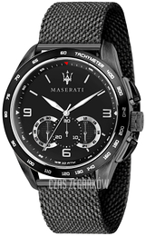 Maserati Traguardo Czarny/Stal Ø45 mm R8873612031