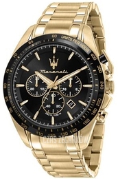 Maserati Traguardo Czarny/Pozlacana Ø45 mm R8873612041